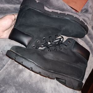 Black Waterproof Timberland Size 5 In Mens/ Womens 7